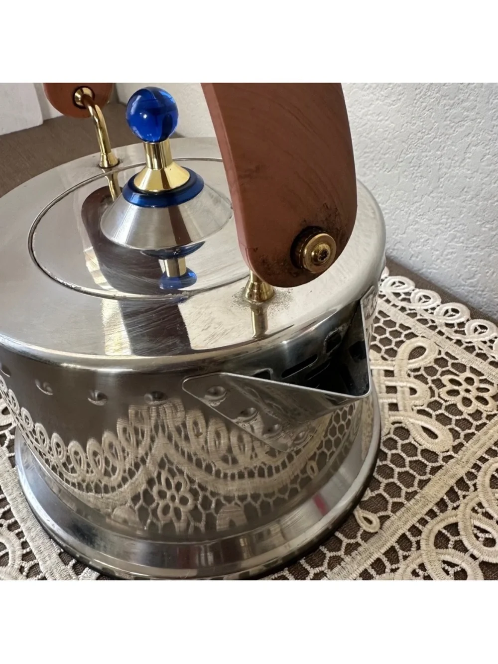 Vintage Bodum Electric Kettle 12019 Stainless Steel Replacement No Base